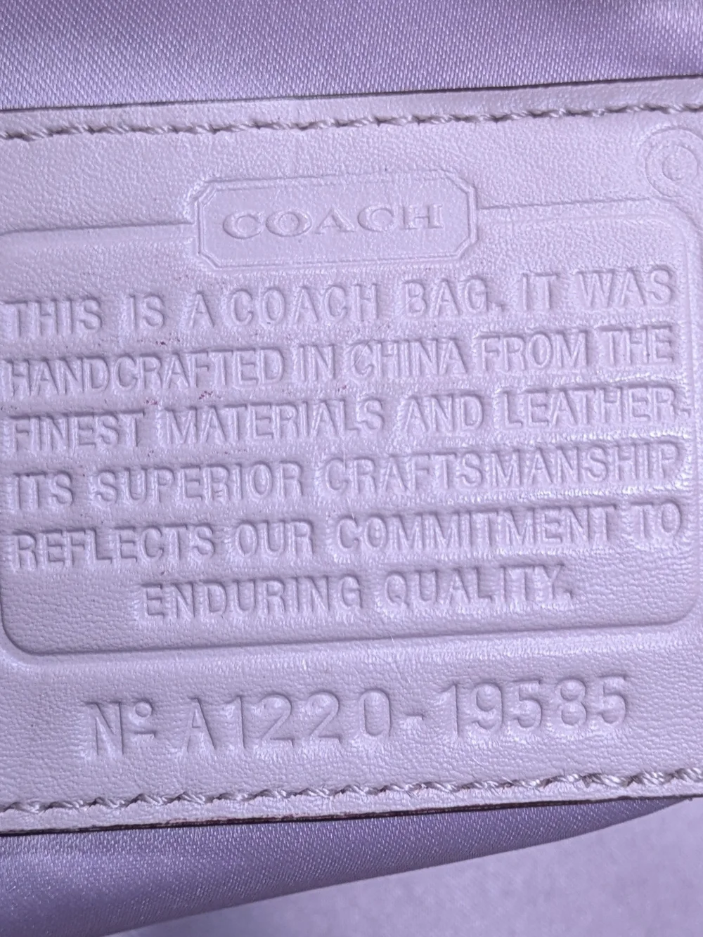 Coach Audrey Blush Pink Leather Tote Bag
